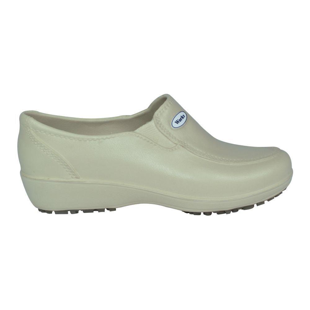 Sapato Enfermagem Medicina Feminino Lady Works - Bege - Soft Works -  Calçados Femininos - Magazine Luiza