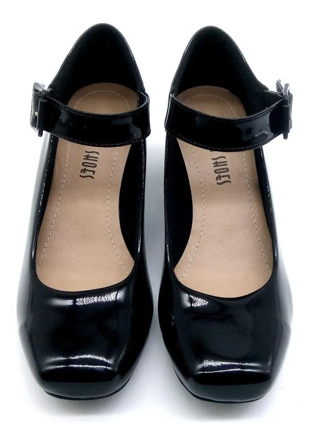 Sapato Feminino Boneca Verniz Salto Baixo Tamanho 36 - Lilha Shoes - Sapato  Casual Feminino - Magazine Luiza