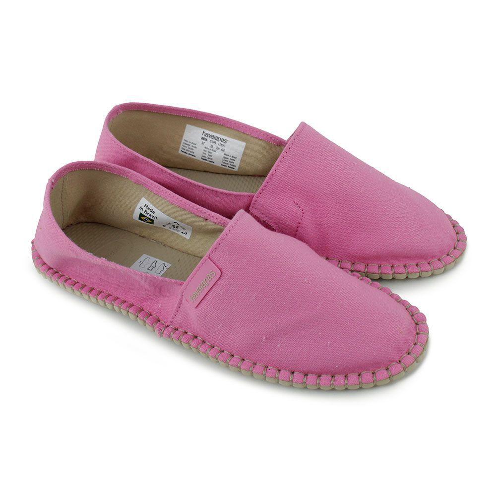Sapato Feminino Havaianas Alpargata Rosa Cristal 414695 Calçados
