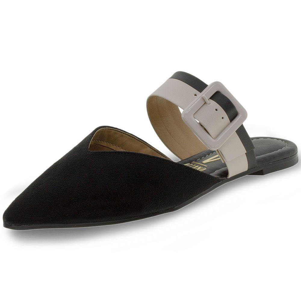 sapato mule da vizzano