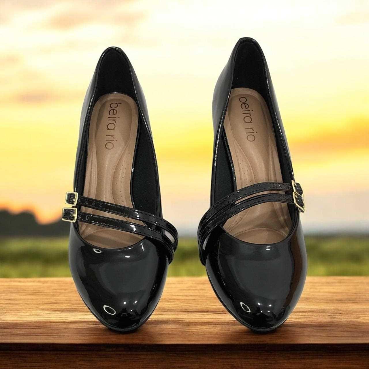 Clearance Tenis Tenis Beira Rio Verniz Vinho Sapato Beira Rio