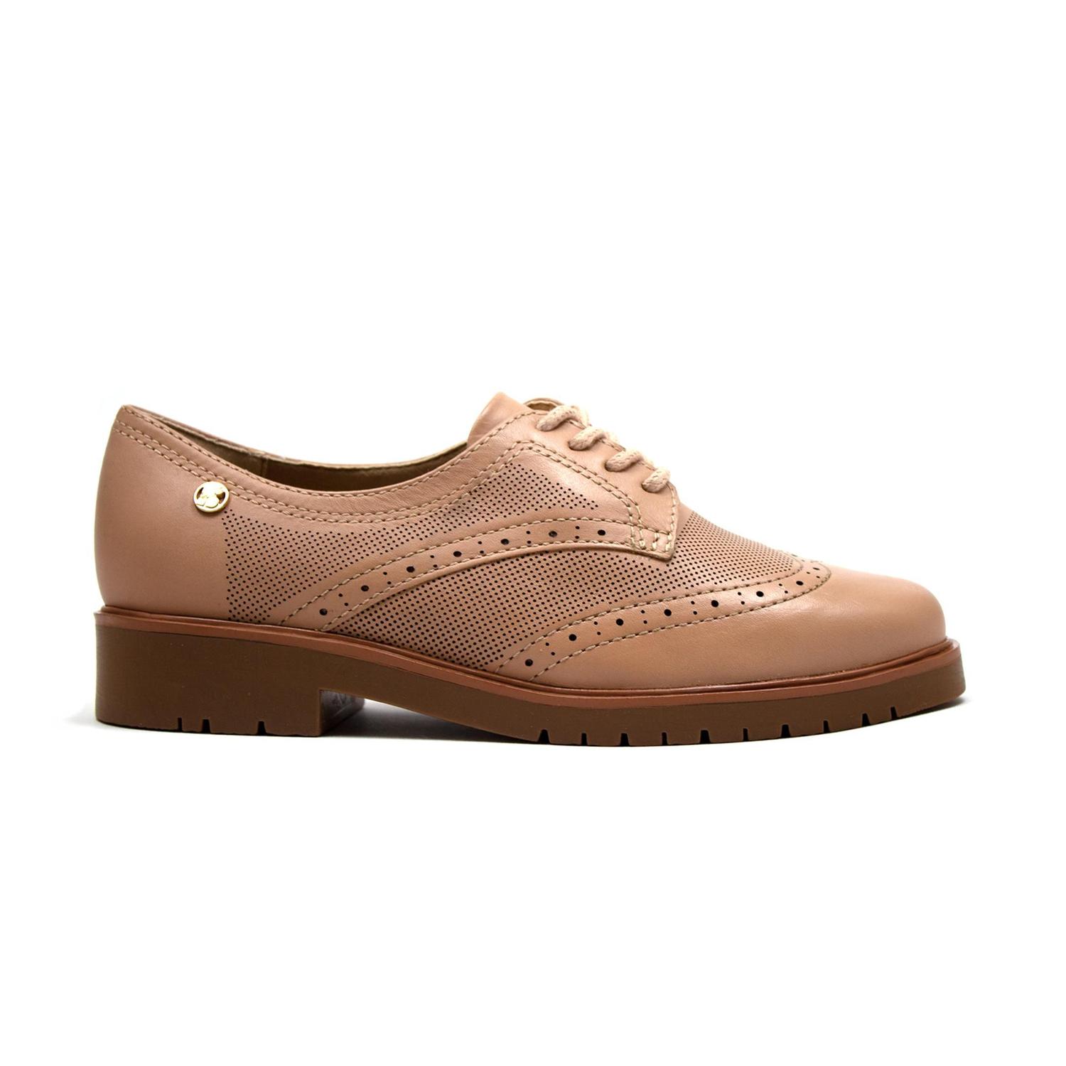 Sapato Oxford Feminino Sapato De Couro Confortavel Feminino Sapato