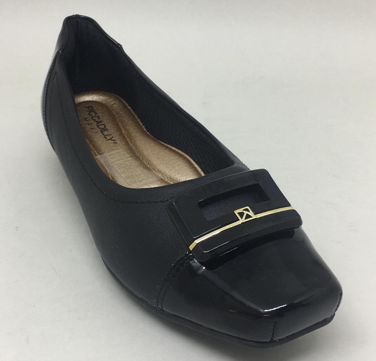 Sapato Feminino Picadilly Preto 147153 - Piccadilly - Calçados Femininos - Magazine Luiza