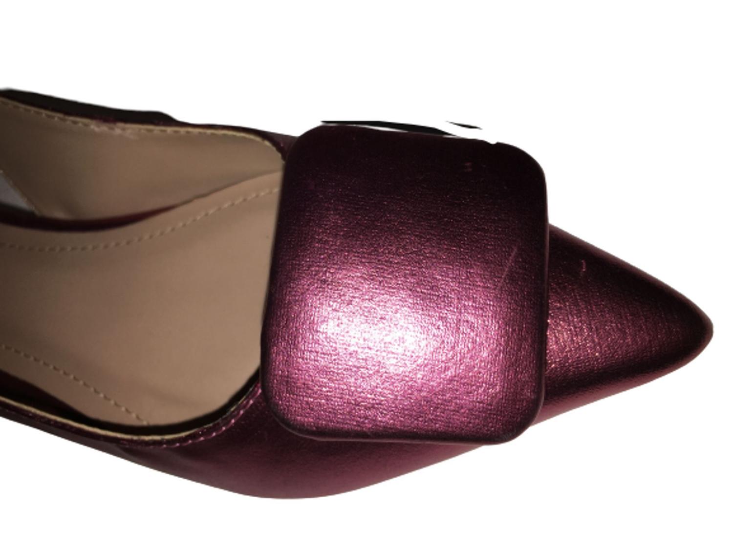 Sapato Feminino Rosa Metálico - Bel's Shoes - Sapato Casual Feminino -  Magazine Luiza