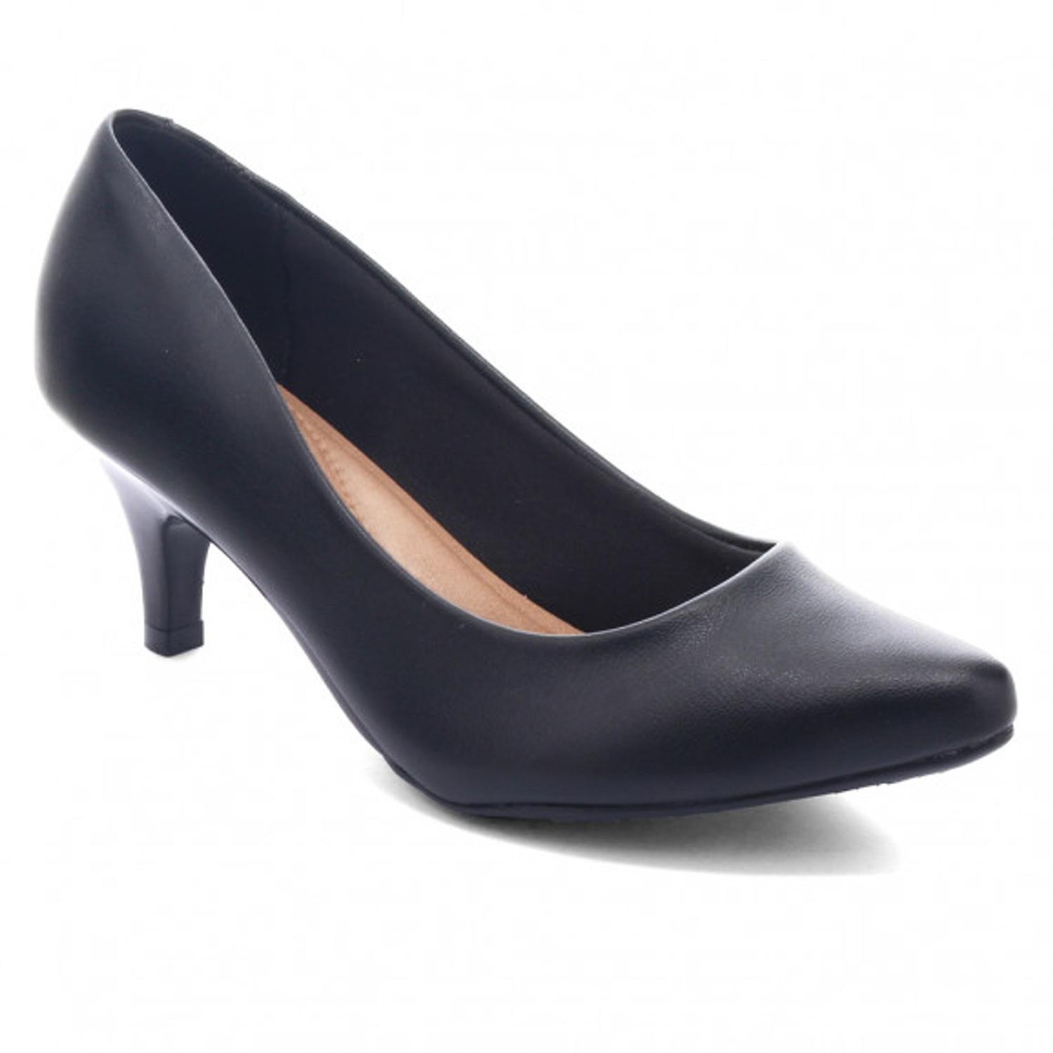 Sapato Social Feminino Beira Rio Conforto Scarpin Conforto Beira