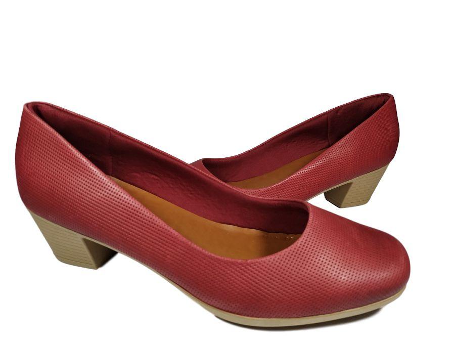 Sapato Feminino Usaflex Salto Quadrado 4 cm Preto Ou Creme - Scarpin  Feminino - Magazine Luiza