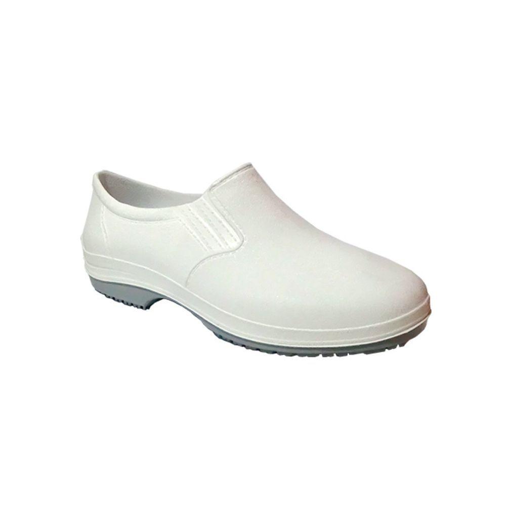 Sapato Impermeável Branco Enfermagem Antiderrapante - Proteplus - Sapato de Segurança - Magazine Luiza