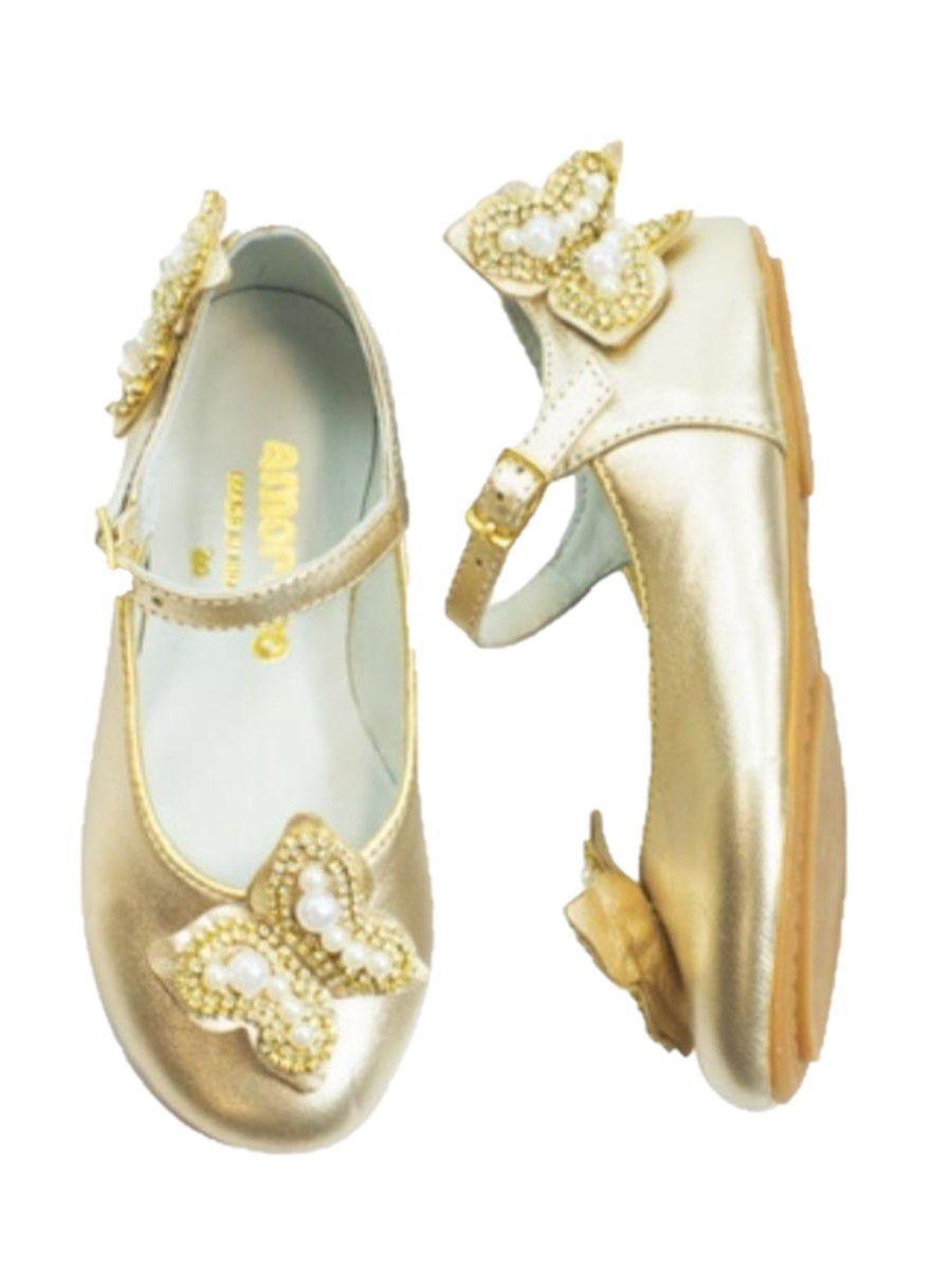 sapato feminino dourado para festa