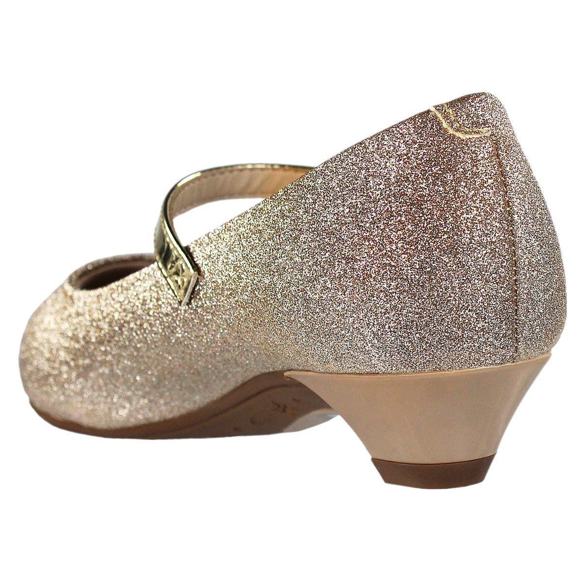sapato infantil com glitter