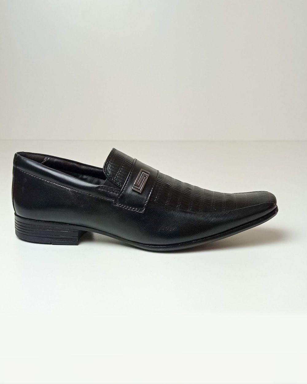Sapato Social Masculino Calvest 5090D656 Preto 1031 | LOILU