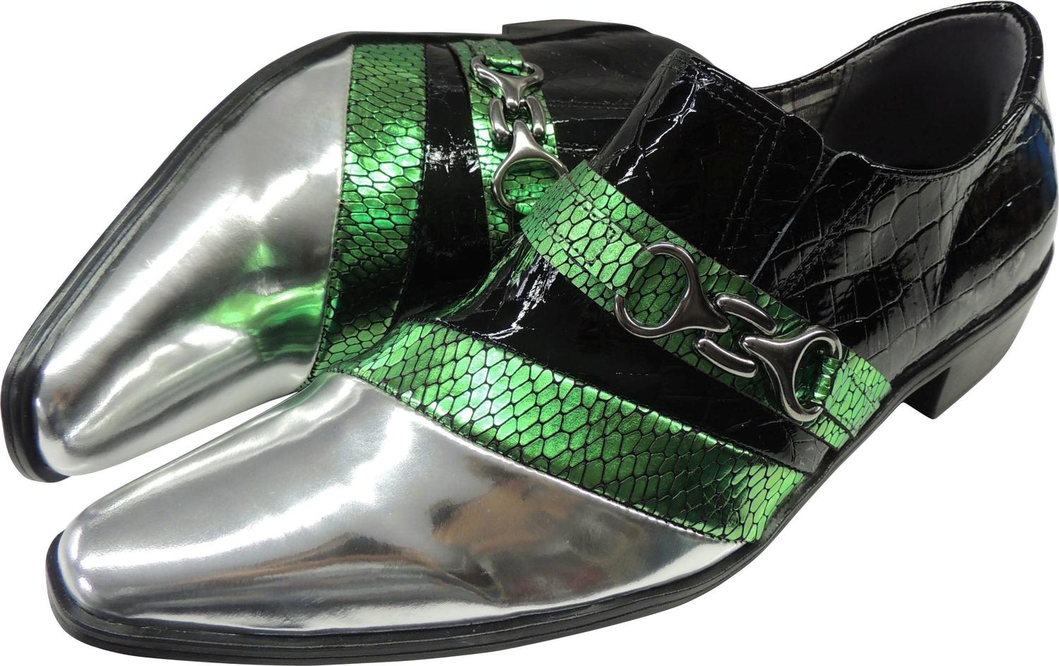 Sapato Masculino Em Couro Social Executivo Prata Green Wave Veneza  Collection Ref:368 - ART SAPATOS - Sapato Social Masculino - Magazine Luiza
