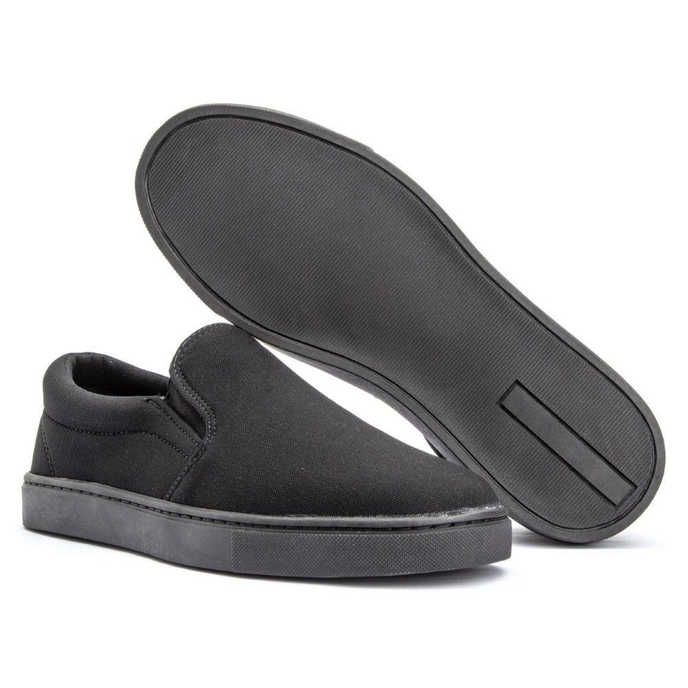 Sapato Masculino Iate Slip On em Lona - Preto - Neoprene - Slipper / Slip  On Masculino - Magazine Luiza