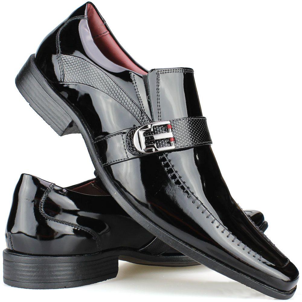 sapatos masculinos social preto