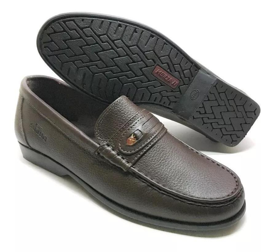 Sapato Masculino Samello Monza Shelton Floater Café 09041009 - Outros Moda  e Acessórios - Magazine Luiza