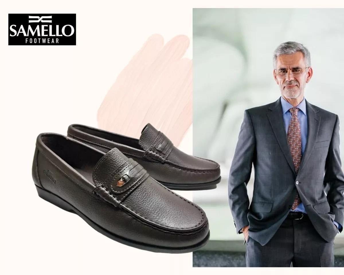 Sapato Masculino Samello Monza Shelton Floater Café 09041009 - Outros Moda  e Acessórios - Magazine Luiza