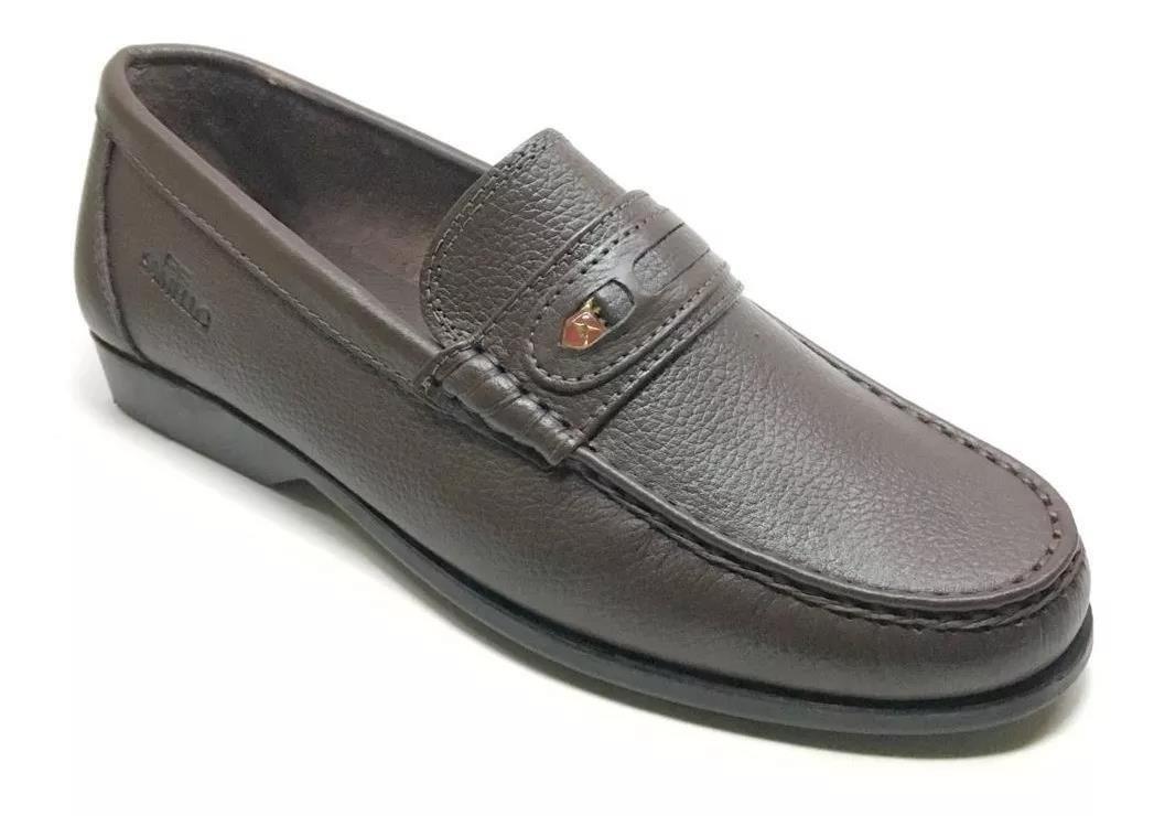 Sapato Masculino Samello Monza Shelton Floater Café 09041009 - Outros Moda  e Acessórios - Magazine Luiza