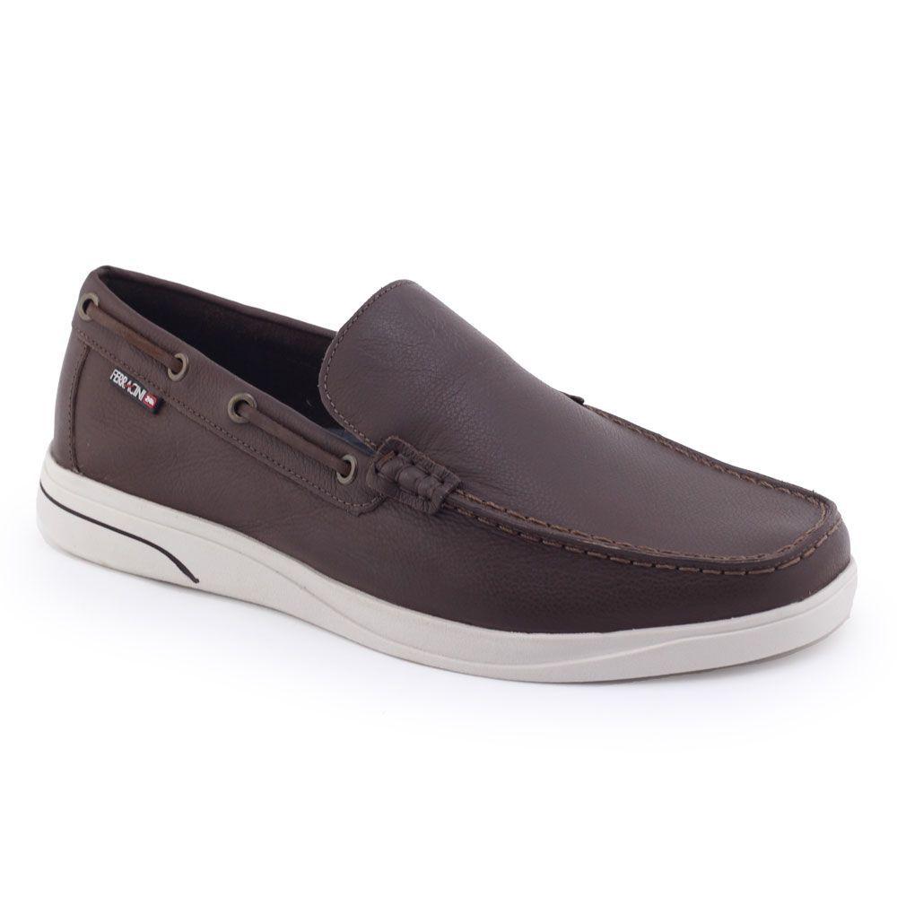 Sapato Mocassim Couro Natural 7013-613B Ferracini Be Summer - Mocassim  Masculino - Magazine Luiza