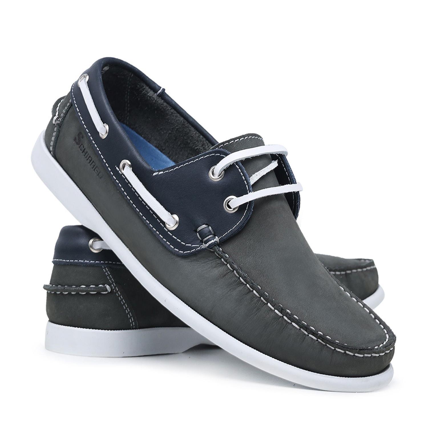 Sapato Dockside Samello Samello Azul Bulldog New Barão Masculino