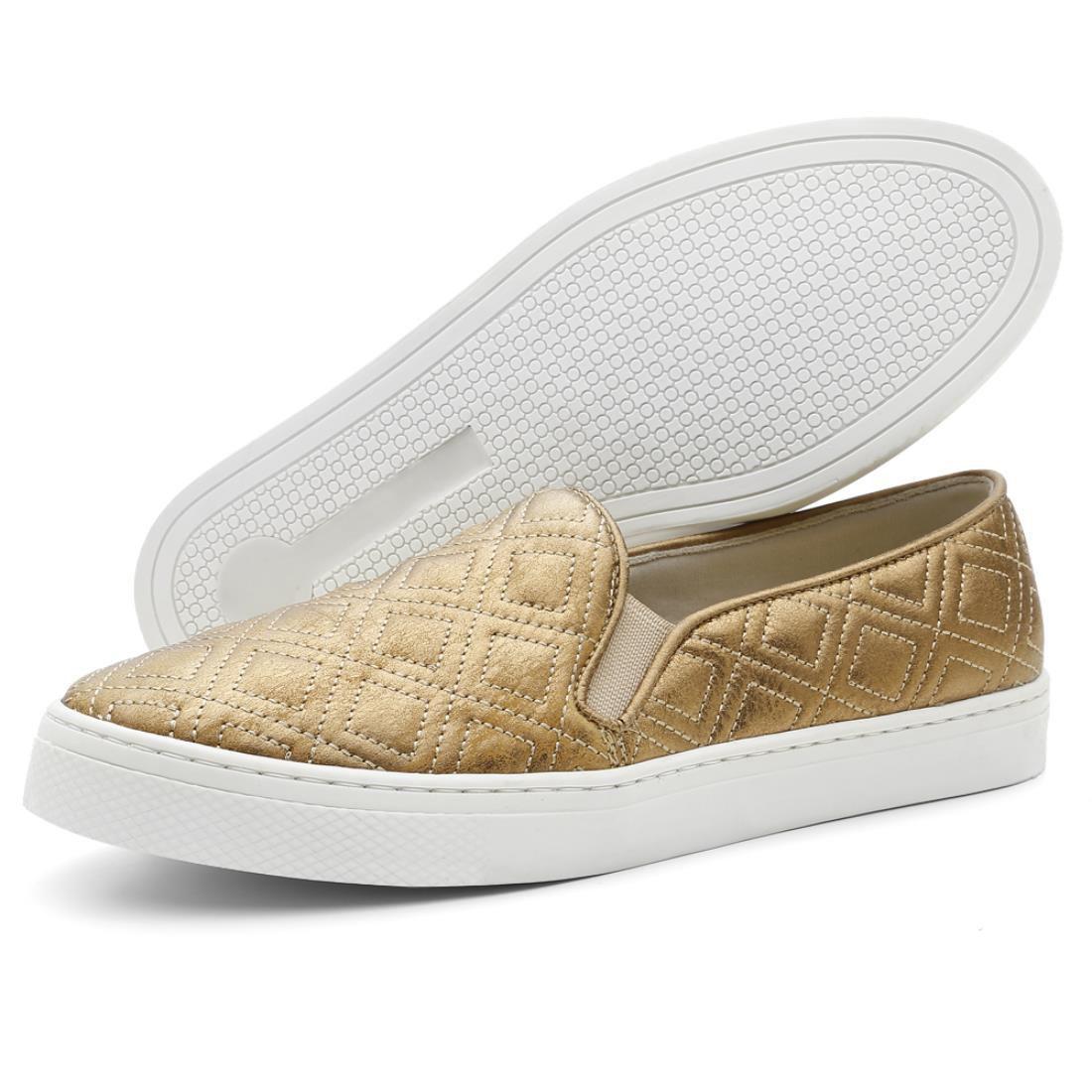 Sapato Mocassim Iate Casual Masculino Couro Estampado - Q\u0026A - Mocassim  Masculino - Magazine Luiza