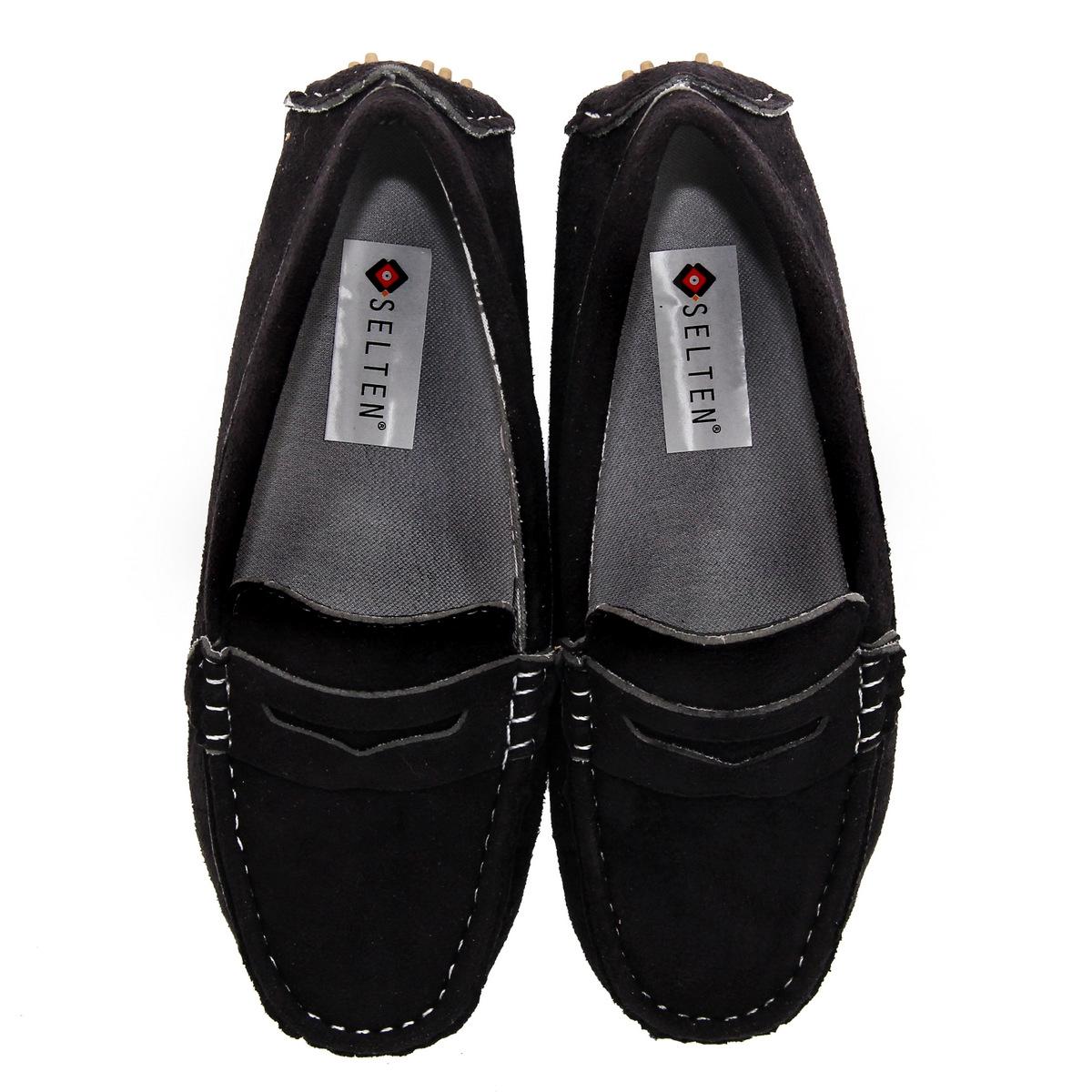 sapato mocassim infantil preto