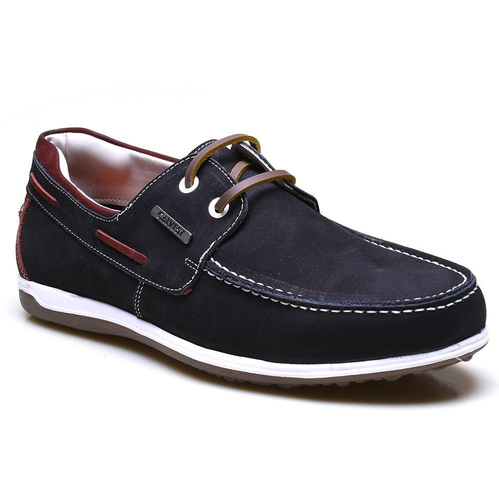 Sapato Mocassim Masculino Calvest em Couro Camurça Marinho - 3250C542 -  Mocassim Masculino - Magazine Luiza
