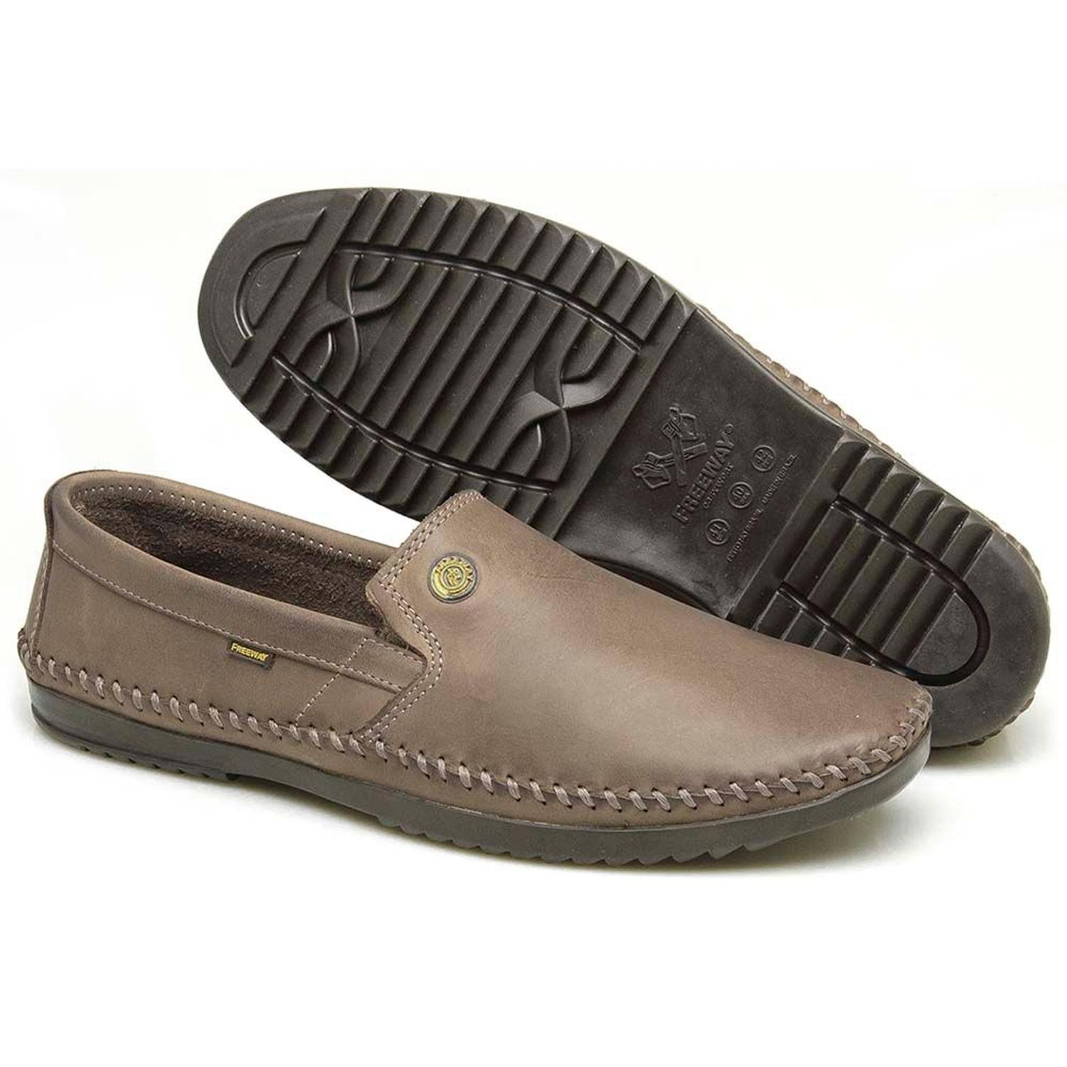 Sapato Mocassim Masculino Freeway Logan 4 - Havana - 38 - Mocassim  Masculino - Magazine Luiza