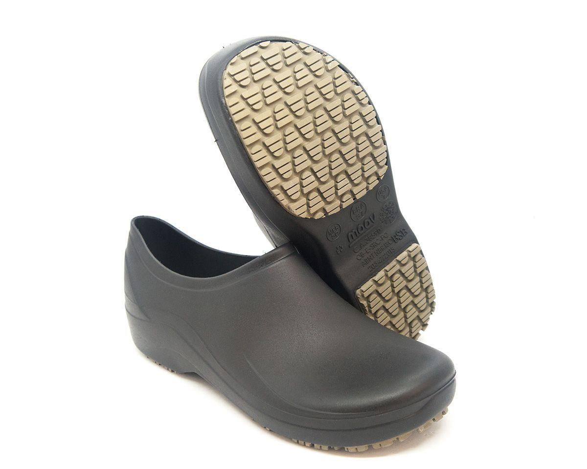 Sapato de Segurança Antiderrapante Linha MOOV Flip e SGrip UnissexBracol