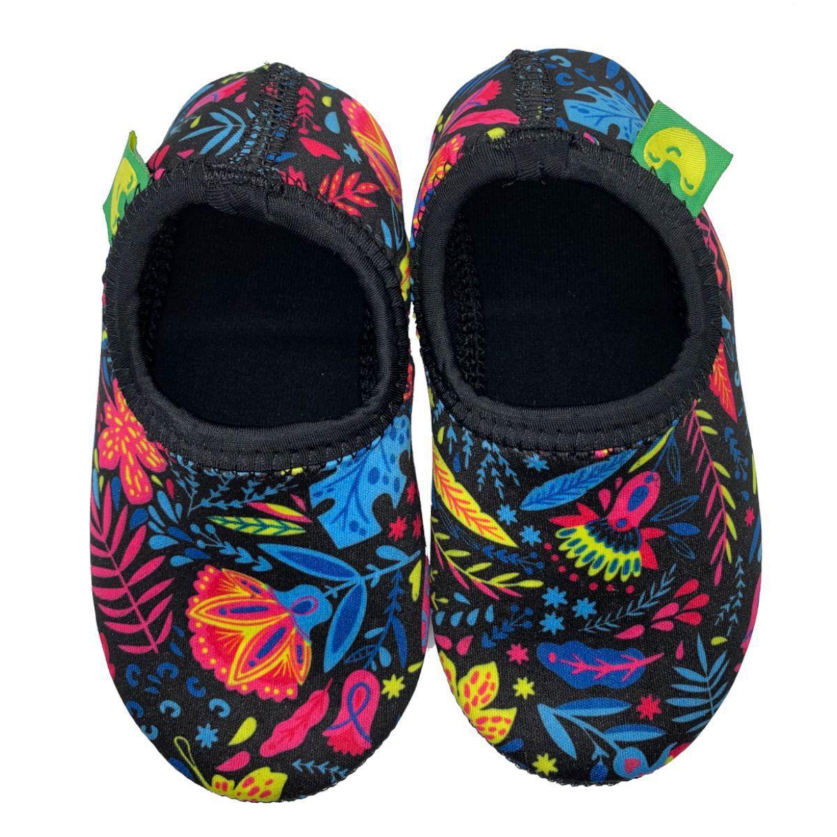Sapato Neoprene Infantil Floral Flexível Bebe Praia uFrog - Sapatilha  Esportiva - Magazine Luiza
