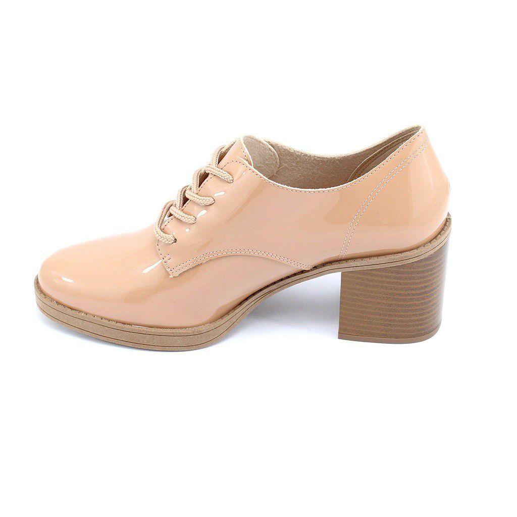 sapato oxford beira rio conforto verniz