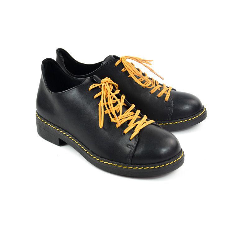 sapato oxford quiz flatform