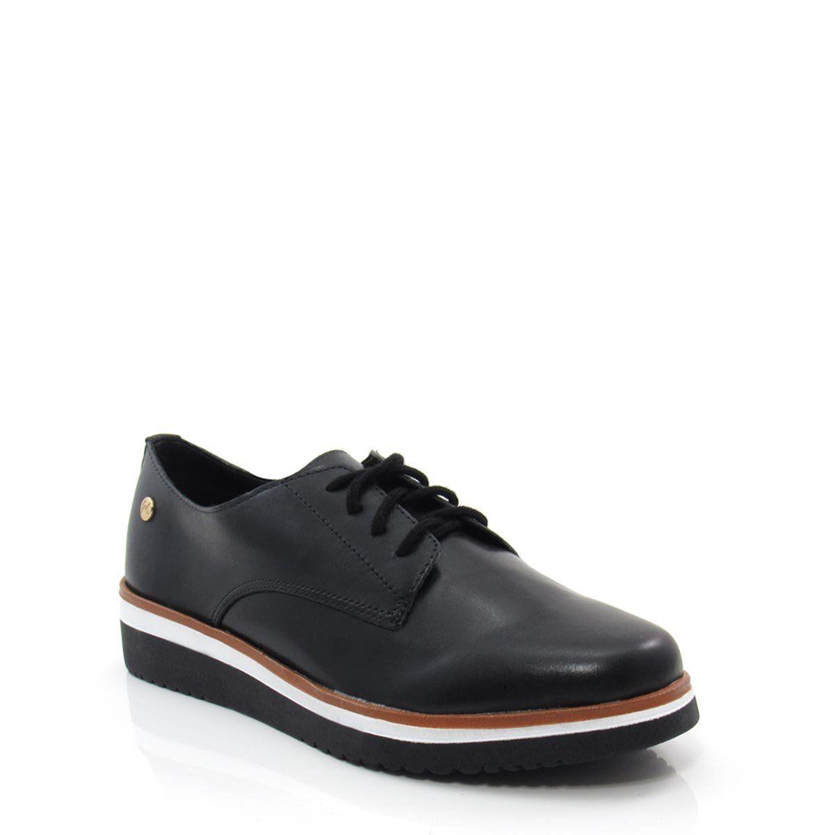 sapato oxford feminino de couro