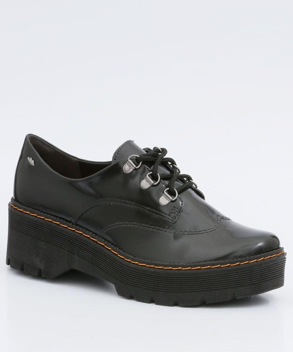 oxford feminino preto fosco