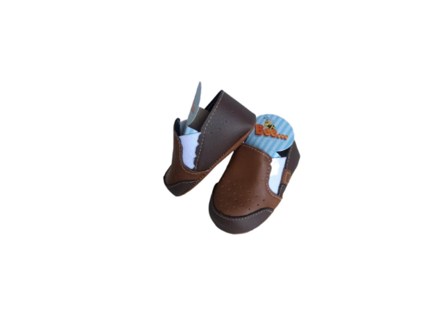 Sapato Para Bebes Tamanho 17 18 5 6 Meses Marrom Bee Artigos Infantis Calcados Para Bebes Magazine Luiza