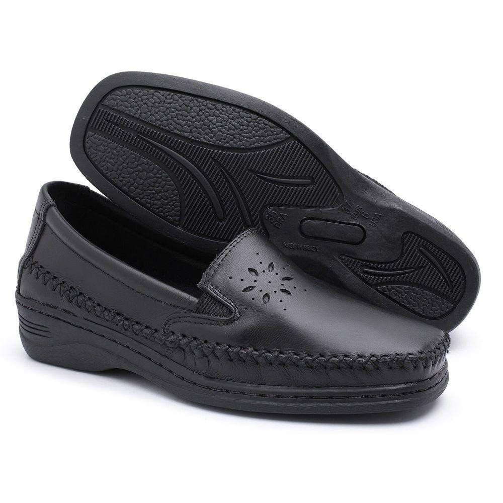 Sapato Pizaflex Feminino Confortável Preto - Calçados Femininos - Magazine  Luiza