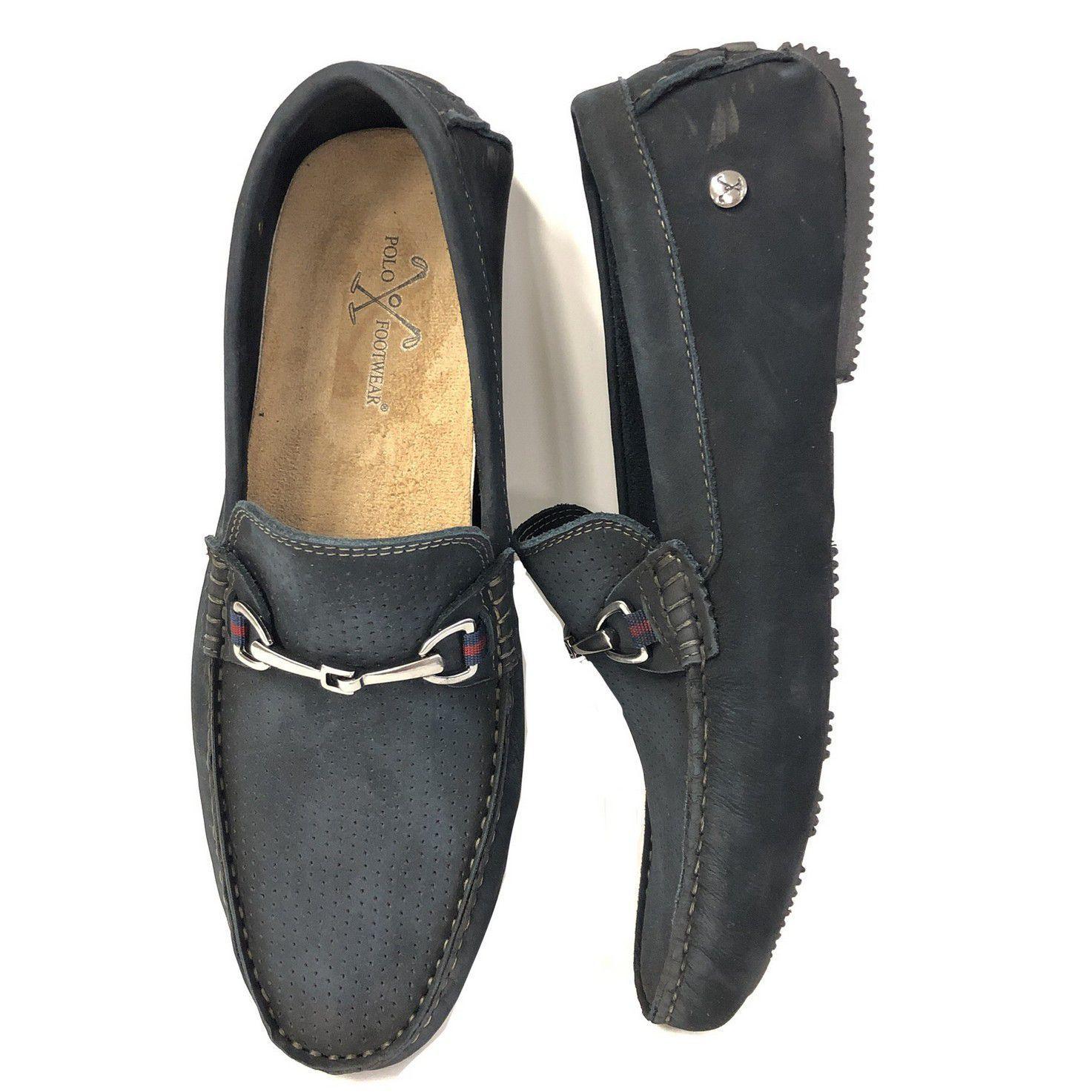 sapato mocassim polo