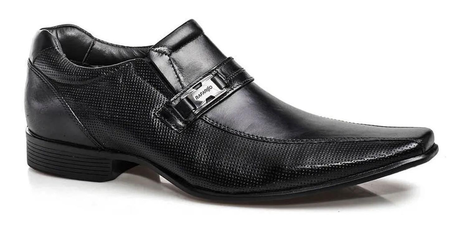 Sapato Rafarillo 34004 - Cor:Preto - Tamanho: 41 - Sapato Social Masculino  - Magazine Luiza
