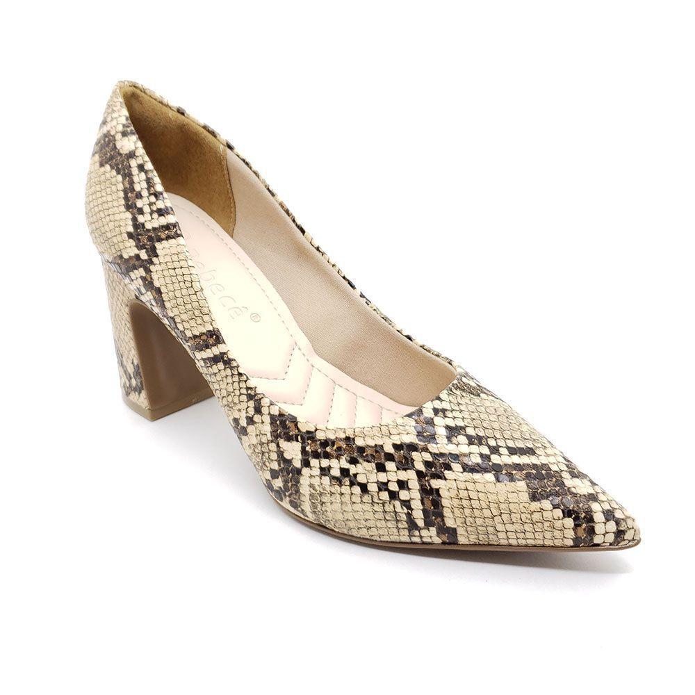 Sapato Salto Boneca Bebece 7018-121 - Scarpin Feminino - Magazine Luiza