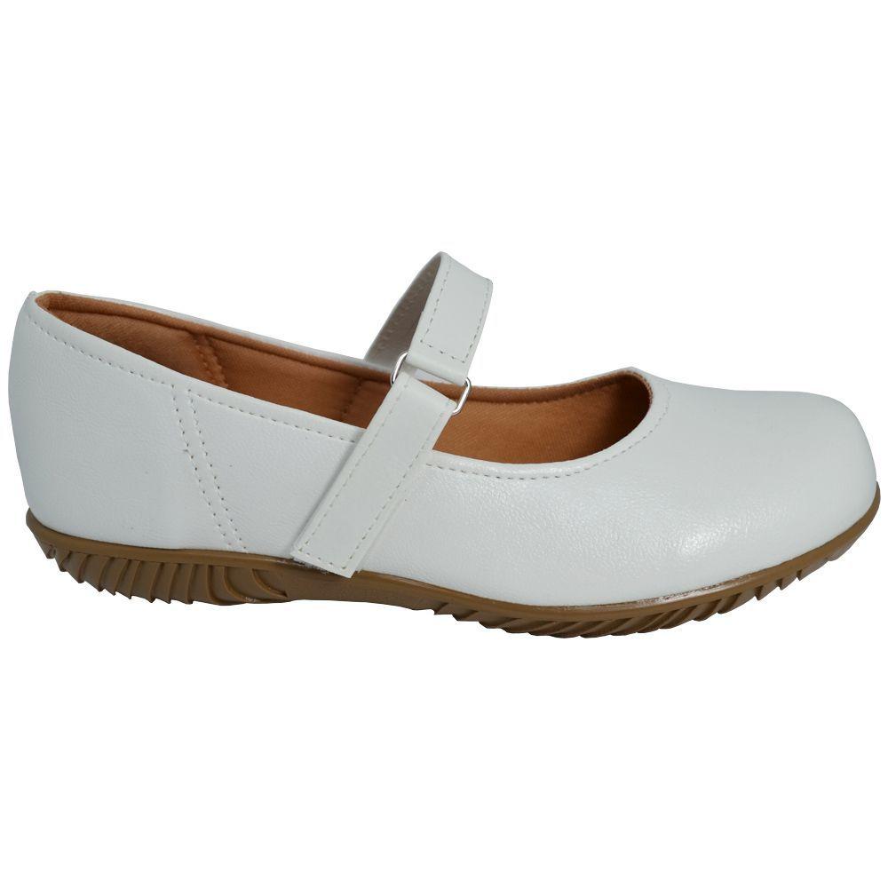 Sapato Sapatilha Boneca Fechado Confort Branco - PariShoes - Calçados  Femininos - Magazine Luiza