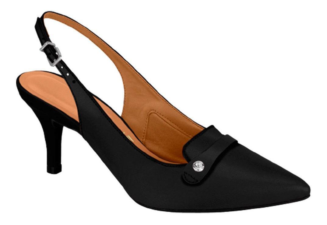 sapato scarpin aberto