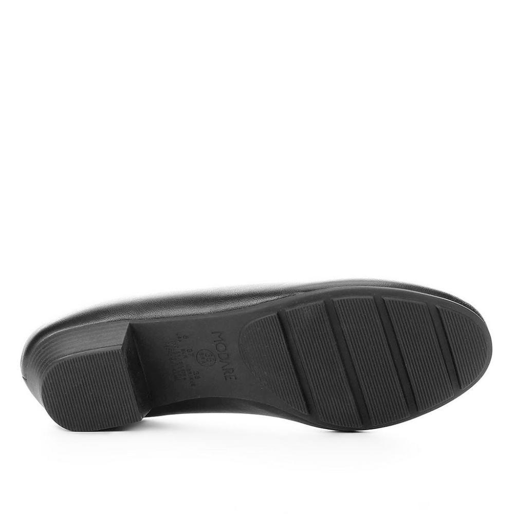 scarpin modare salto baixo grosso