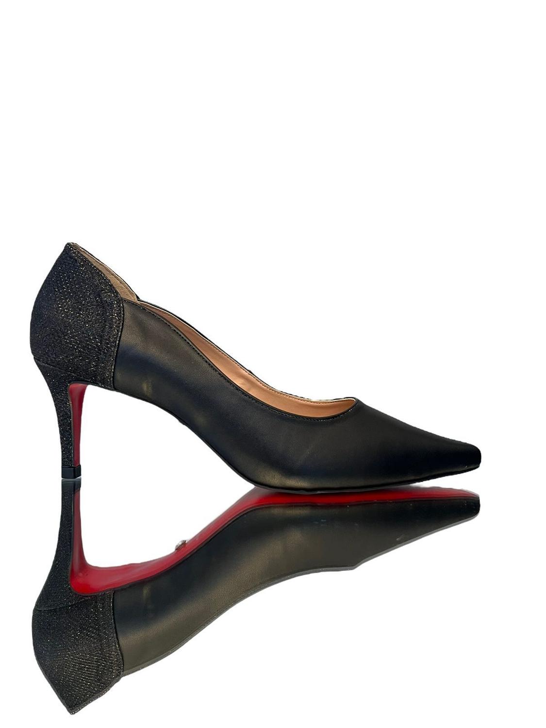 Scarpin preto salto 7 cm orders