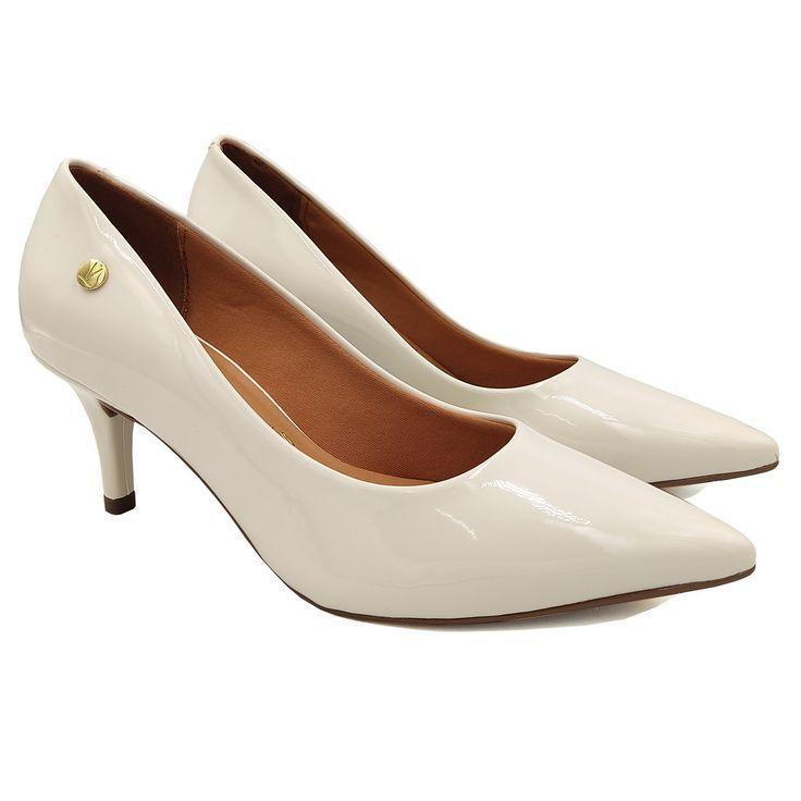 Sapato scarpin vizzano fashion branco