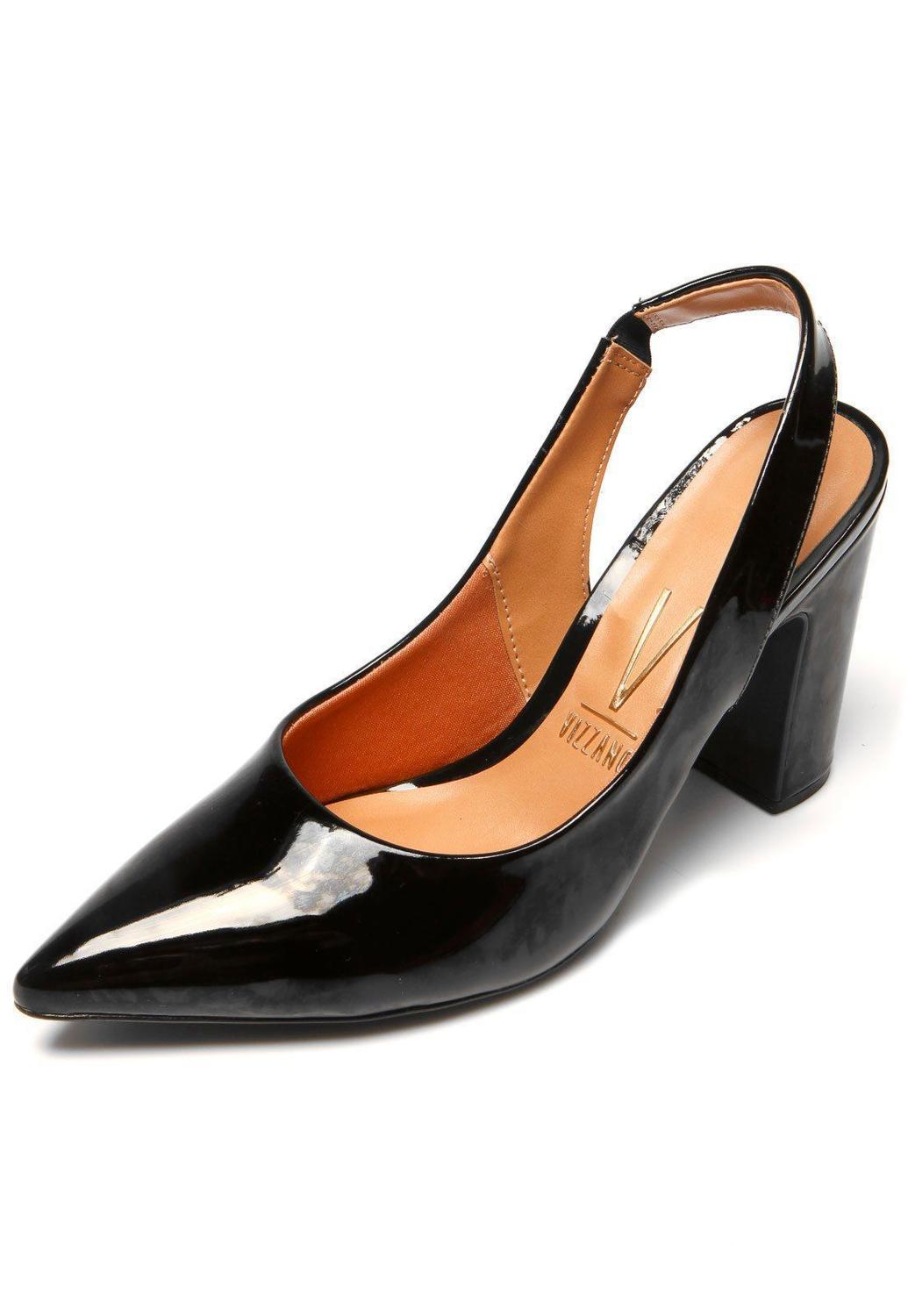 sapato scarpin vizzano com elastico