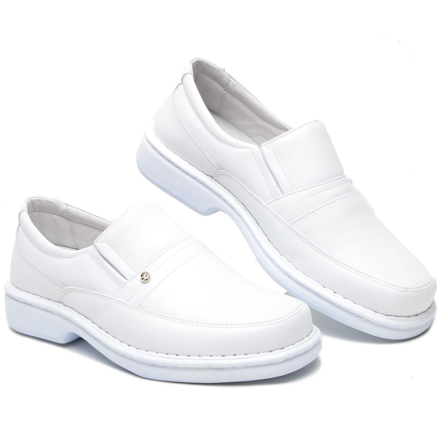 Sapato Social Antistress Relax Branco Tam: 44 Cor: Branco - Habytto Confort  - Outros Moda e Acessórios - Magazine Luiza