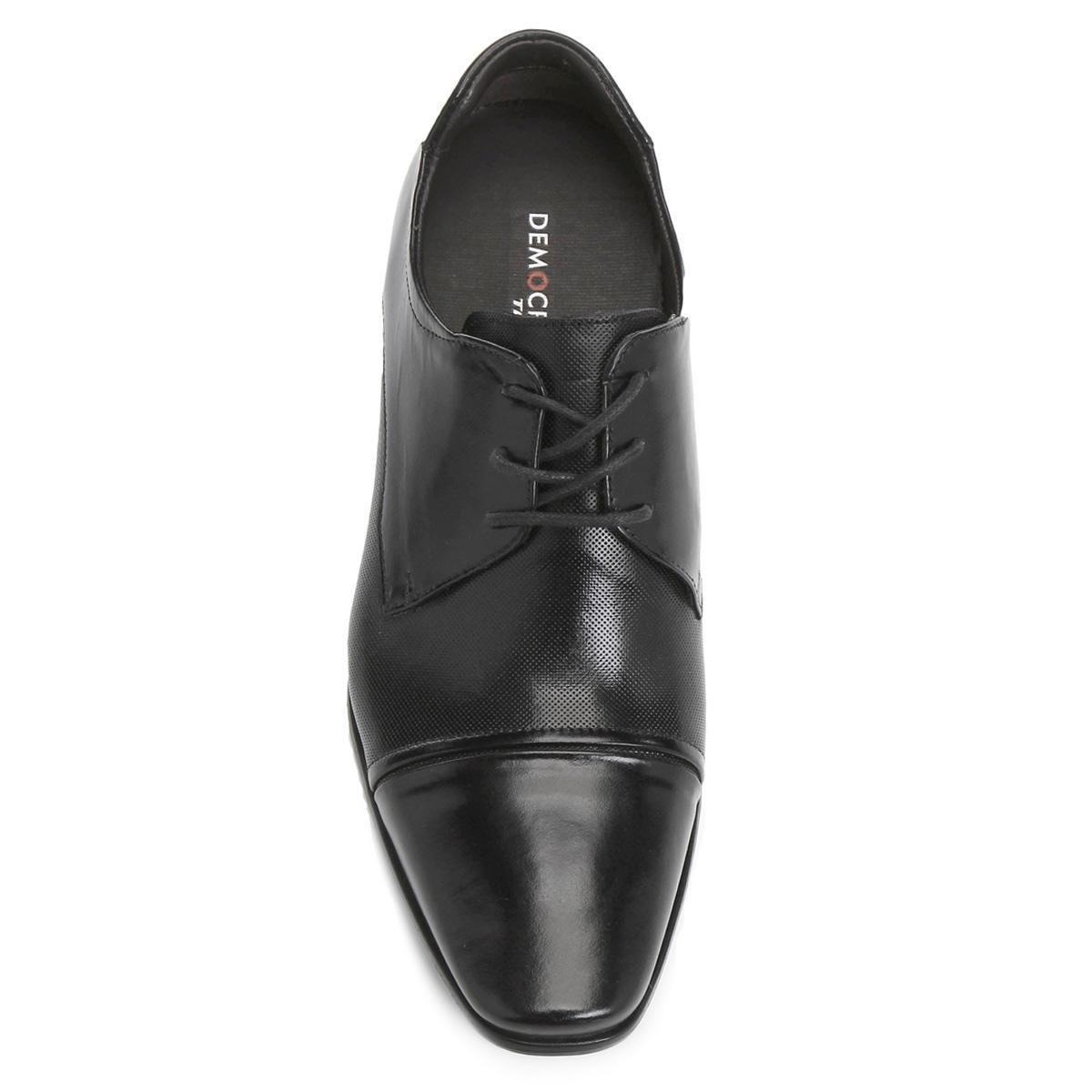 Sapato Social Couro Democrata Still Taller Masculino - Sapato Social  Masculino - Magazine Luiza