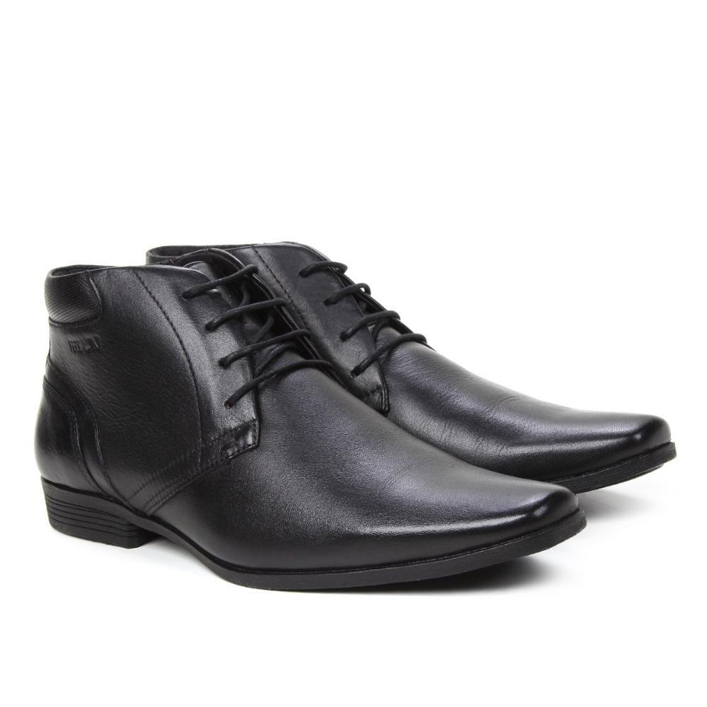 Sapato Social Couro Ferracini Liverpool Plus Cano Alto Masculino - Sapato  Social Masculino - Magazine Luiza