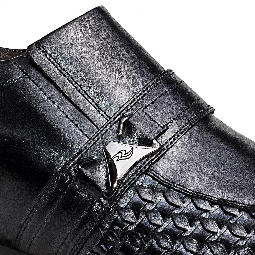 sapato masculino com salto 7 cm