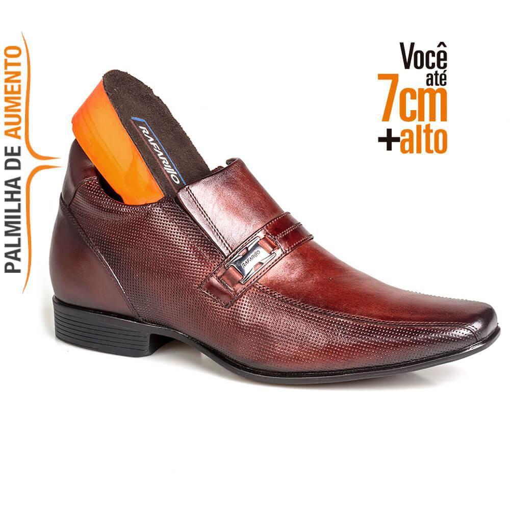 bota masculino com salto interno 7cm