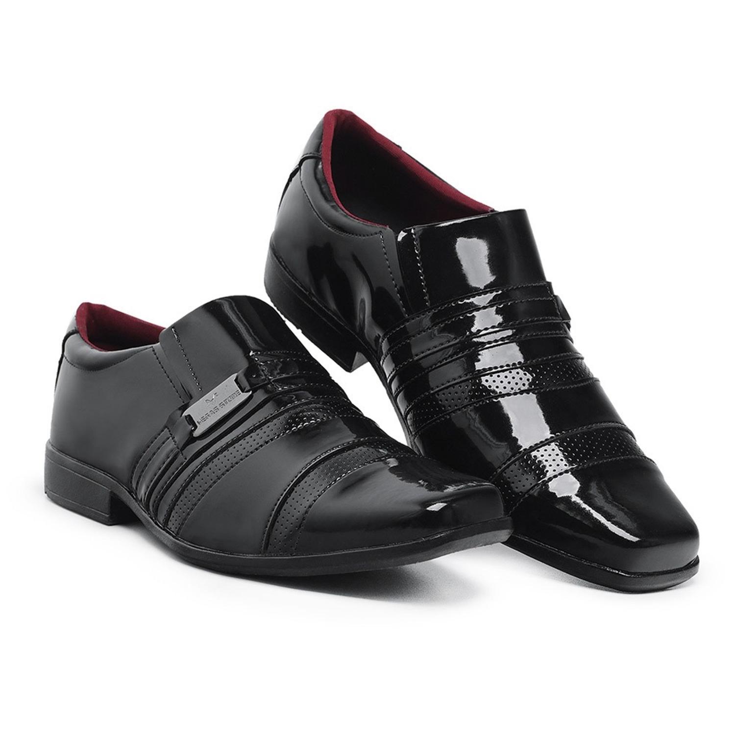 Sapato social couro vegetal vegas store direto da fabrica mod 2 - Outros  Moda e Acessórios - Magazine Luiza