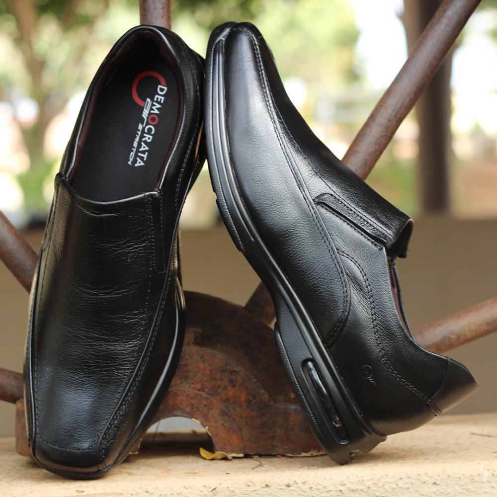 Sapato Social Democrata Preto - Cód 055128 - Calçados Porto Free